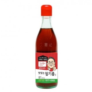 맛있는 참기름Ⅰ (통참깨) 350ml