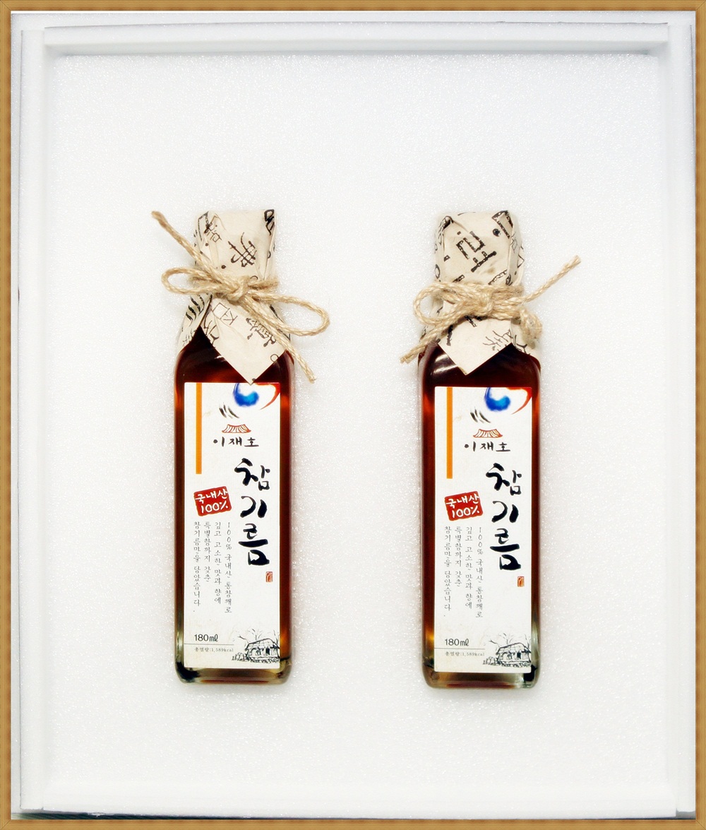 우리네2호(국산참기름180ml+국산참기름180ml)2입