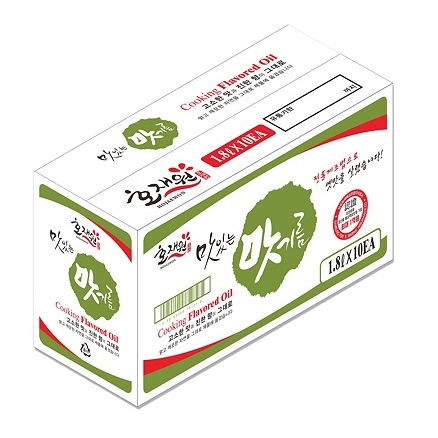 (박스) 맛있는 맛기름 1.8리터*10병
