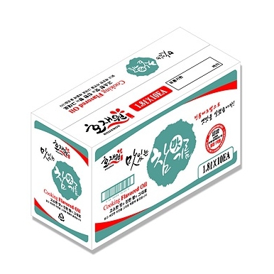 (박스) 맛있는 참맛기름 1.8리터*10병