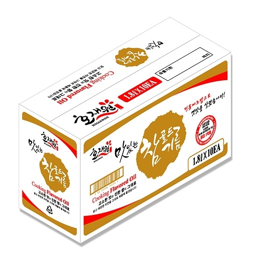 (박스) 맛있는 참골드기름 1.8리터*10병